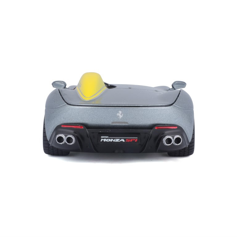 18-26027 Bburago Ferrari R&P - Ferrari Monza SP1, grigia - Scala 1:24