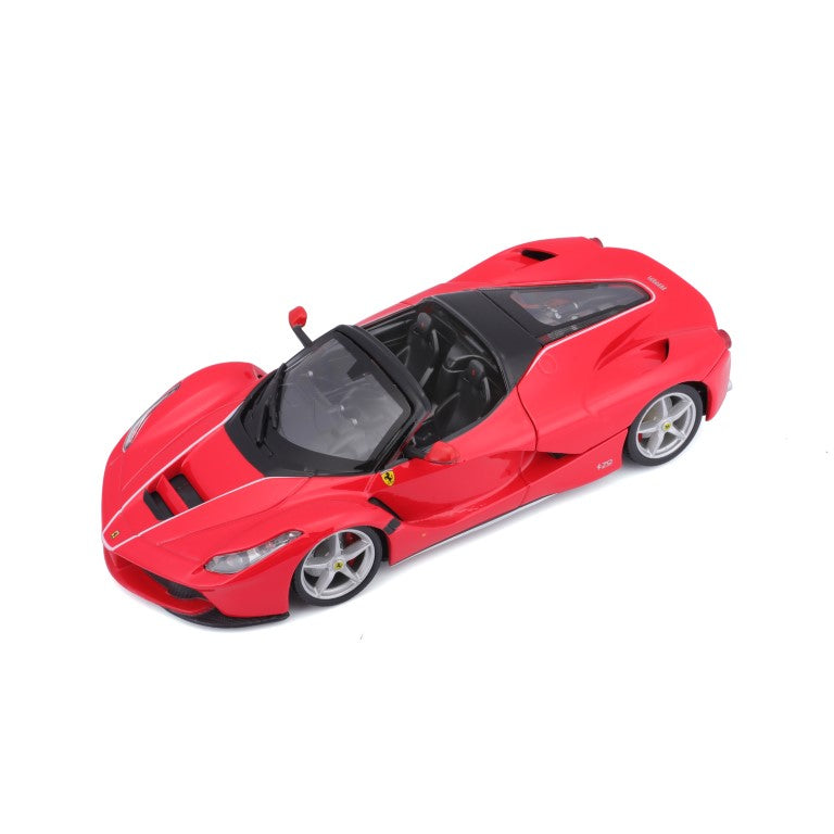 18-26022 Bburago Ferrari Race&Play - Ferrari LaFerrari Aperta, rossa - 1:24