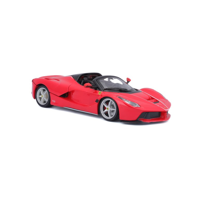 18-26022 Bburago Ferrari Race&Play - Ferrari LaFerrari Aperta, rossa - 1:24