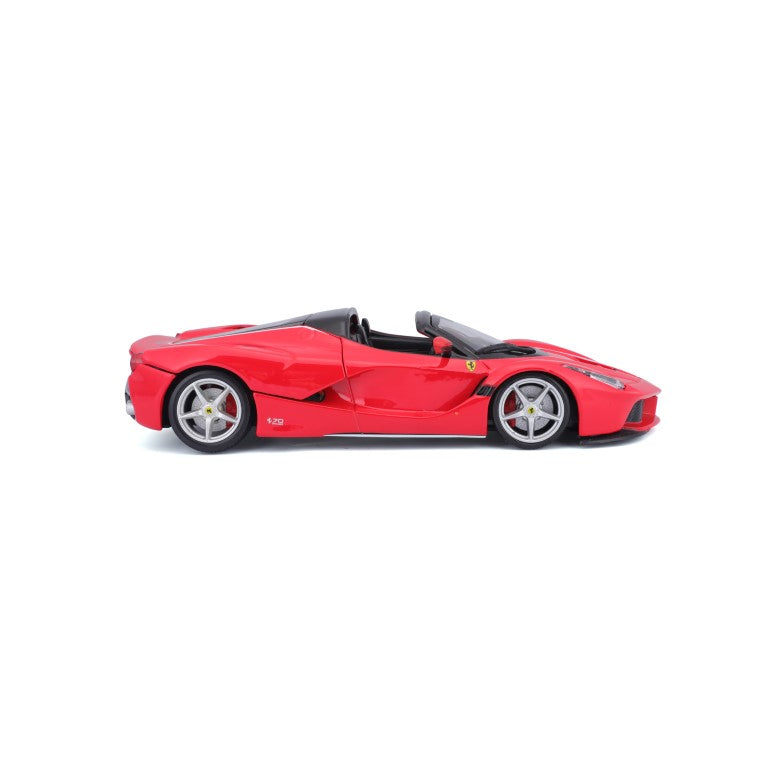 18-26022 Bburago Ferrari Race&Play - Ferrari LaFerrari Aperta, rossa - 1:24
