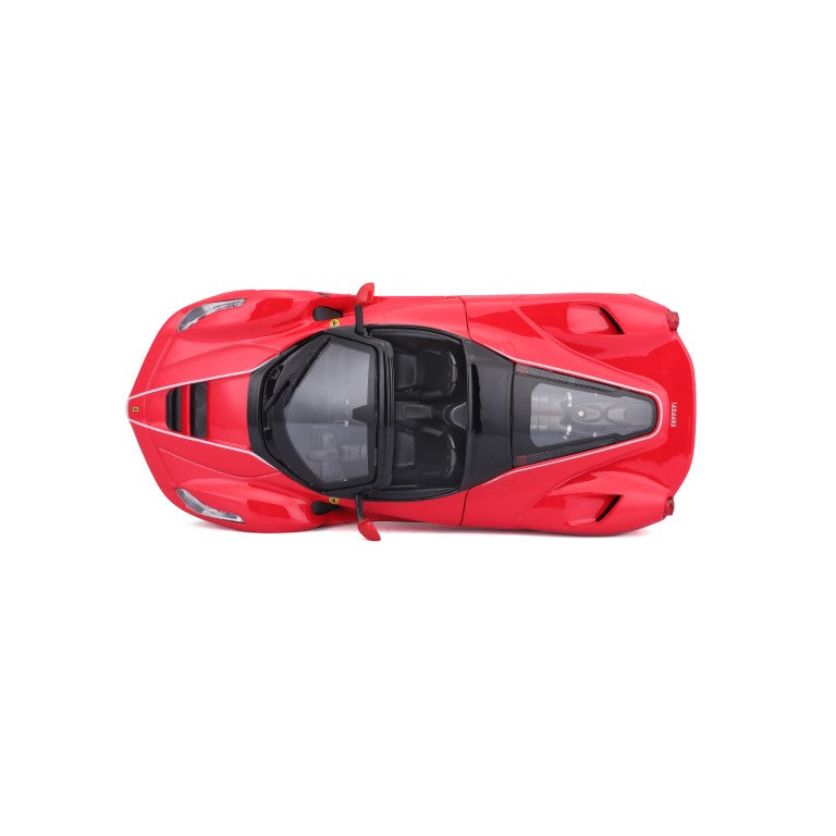 18-26022 Bburago Ferrari Race&Play - Ferrari LaFerrari Aperta, rossa - 1:24