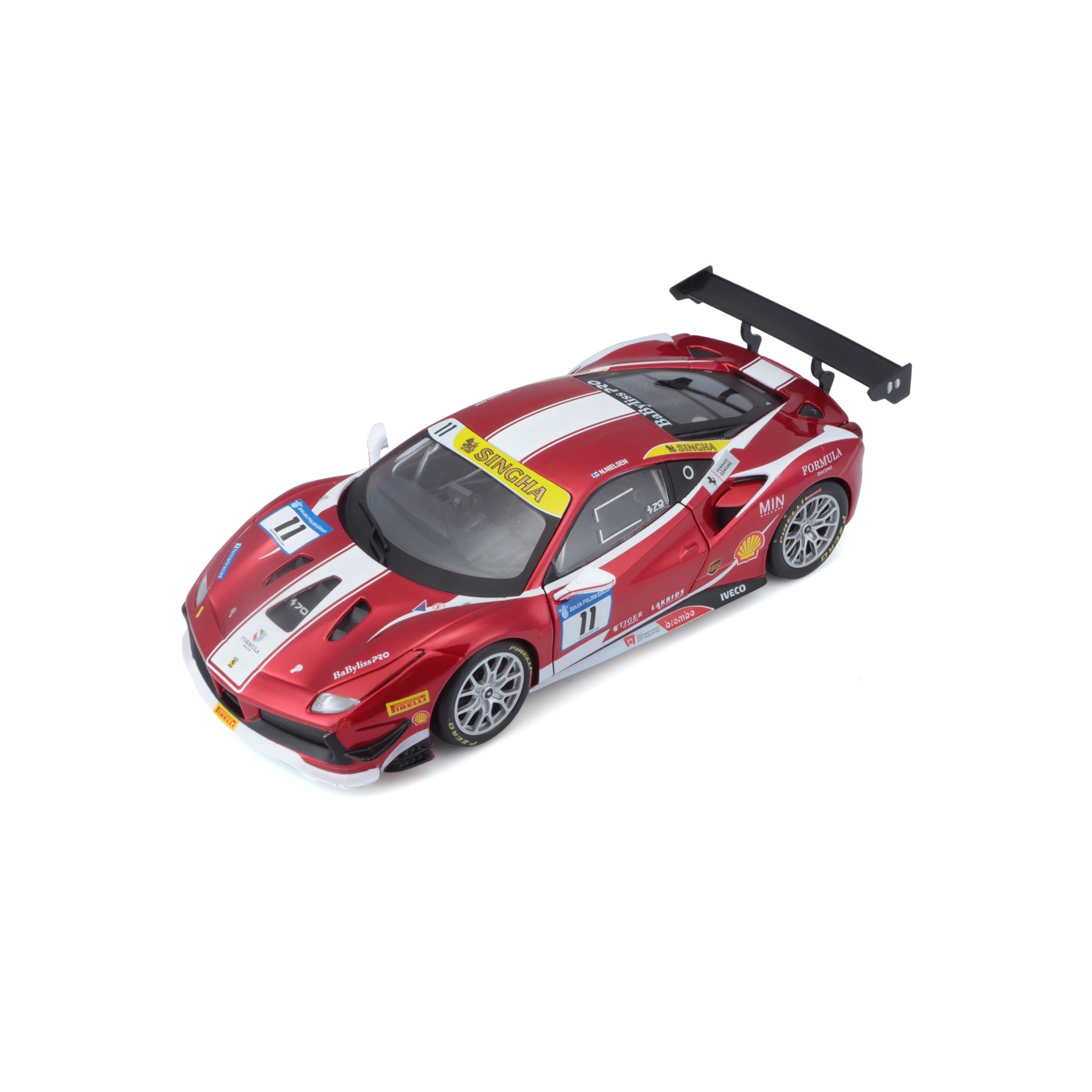 18-26308 Bburago Ferrari Racing - Ferrari 488 Challenge (2017) - 1:24