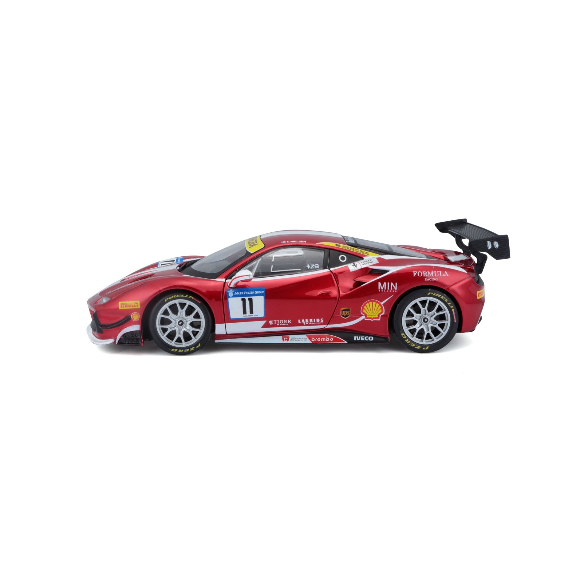 18-26308 Bburago Ferrari Racing - Ferrari 488 Challenge (2017) - 1:24
