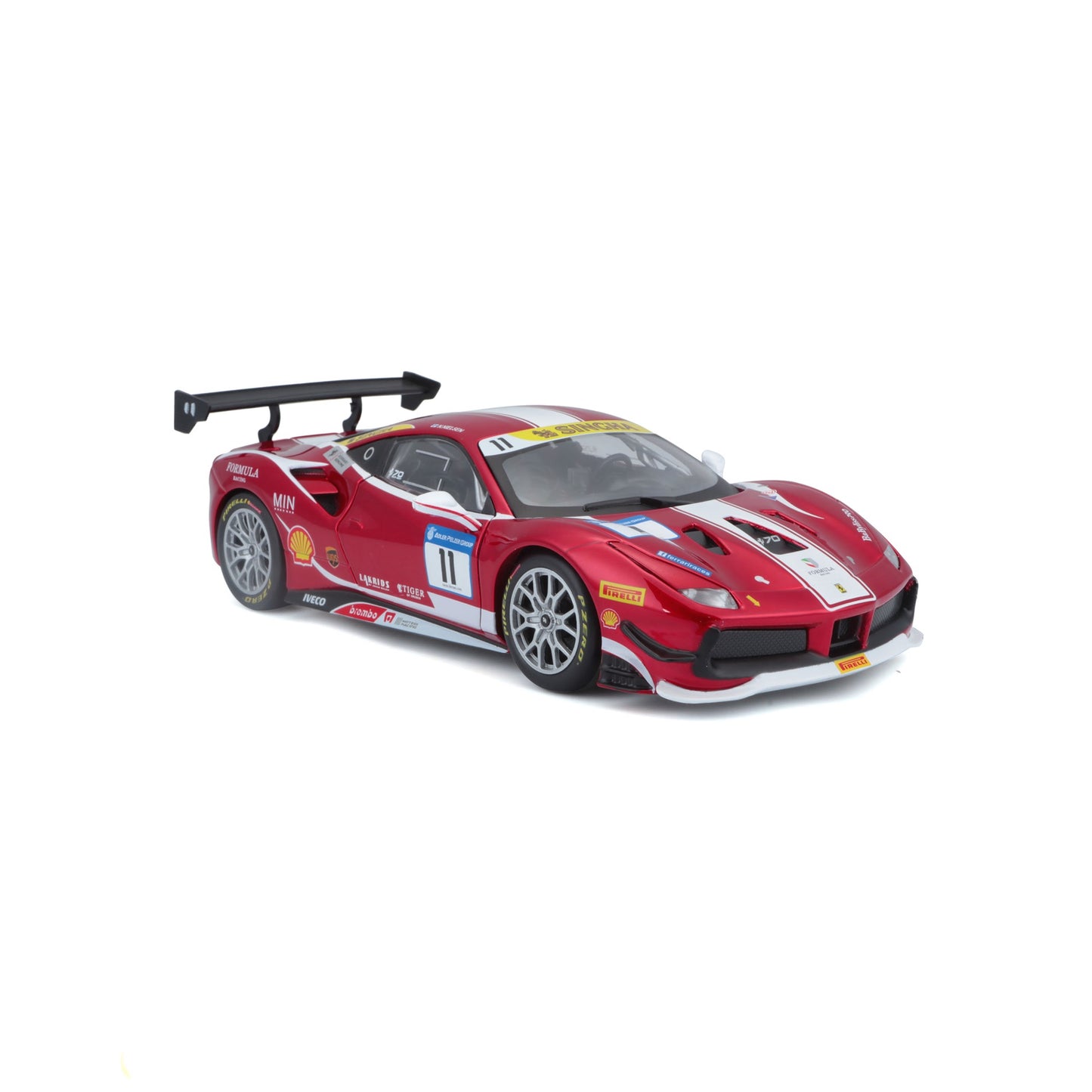18-26308 Bburago Ferrari Racing - Ferrari 488 Challenge (2017) - 1:24