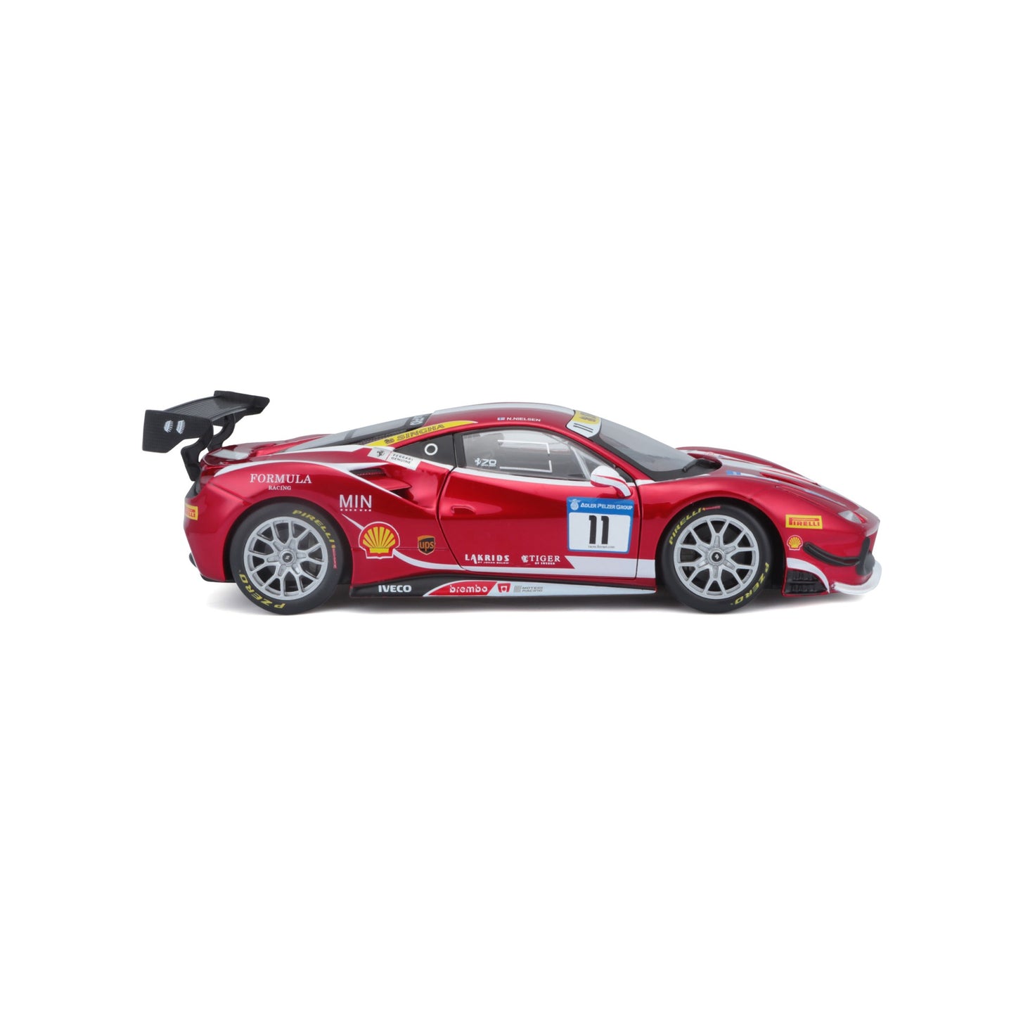 18-26308 Bburago Ferrari Racing - Ferrari 488 Challenge (2017) - 1:24