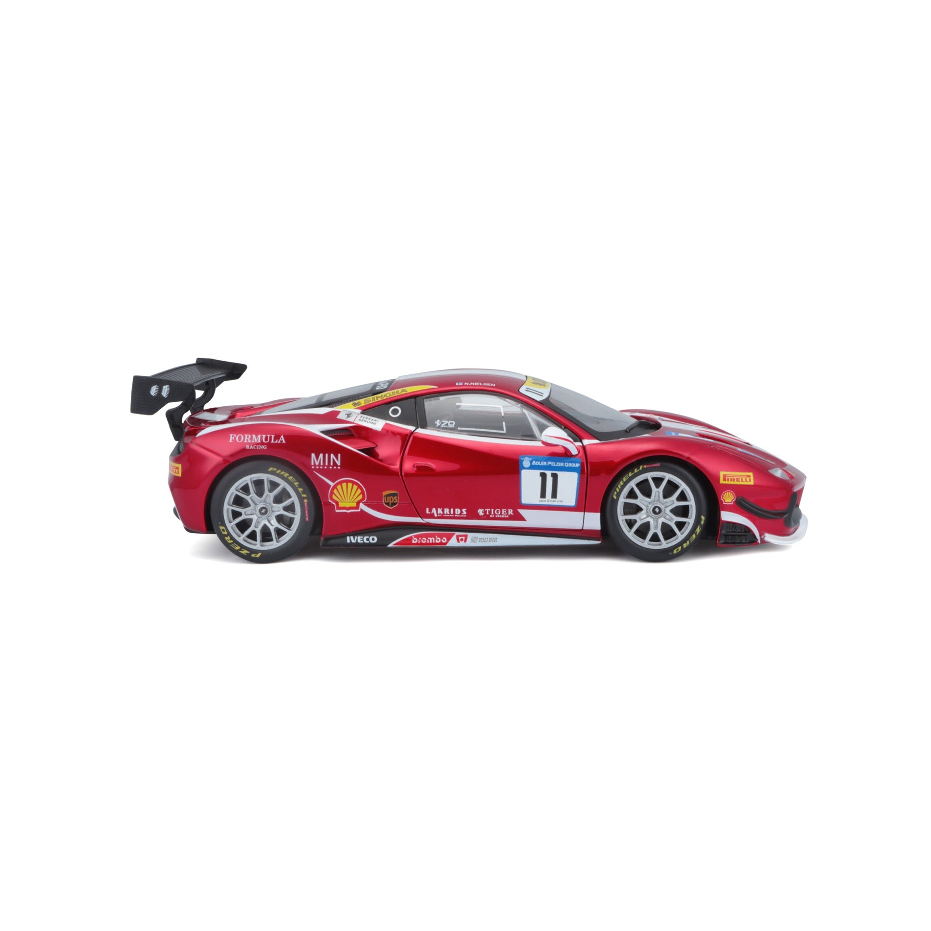 18-26308 Bburago Ferrari Racing - Ferrari 488 Challenge (2017) - 1:24