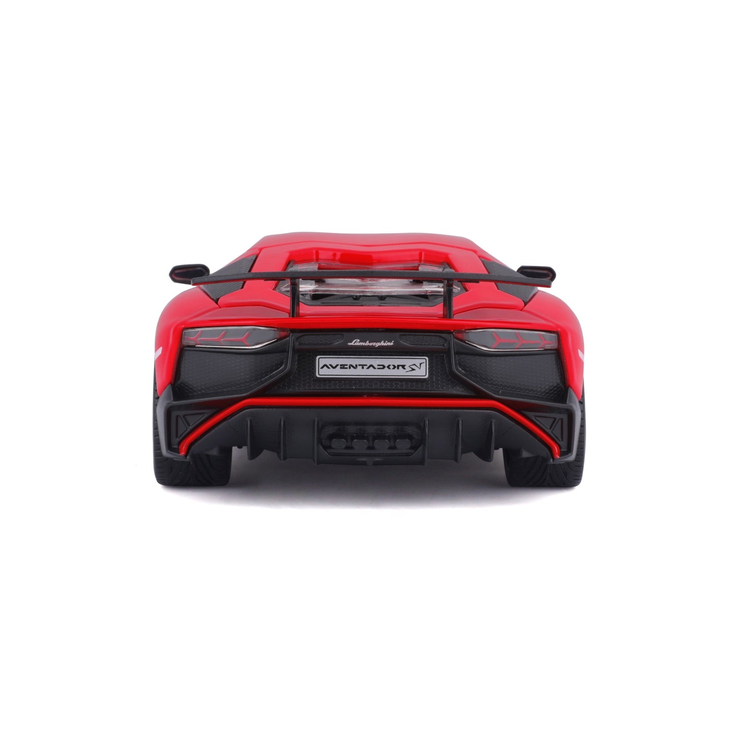 18-21079 Bburago - Lamborghini Aventador SV Coupé, rossa - Scala 1:24