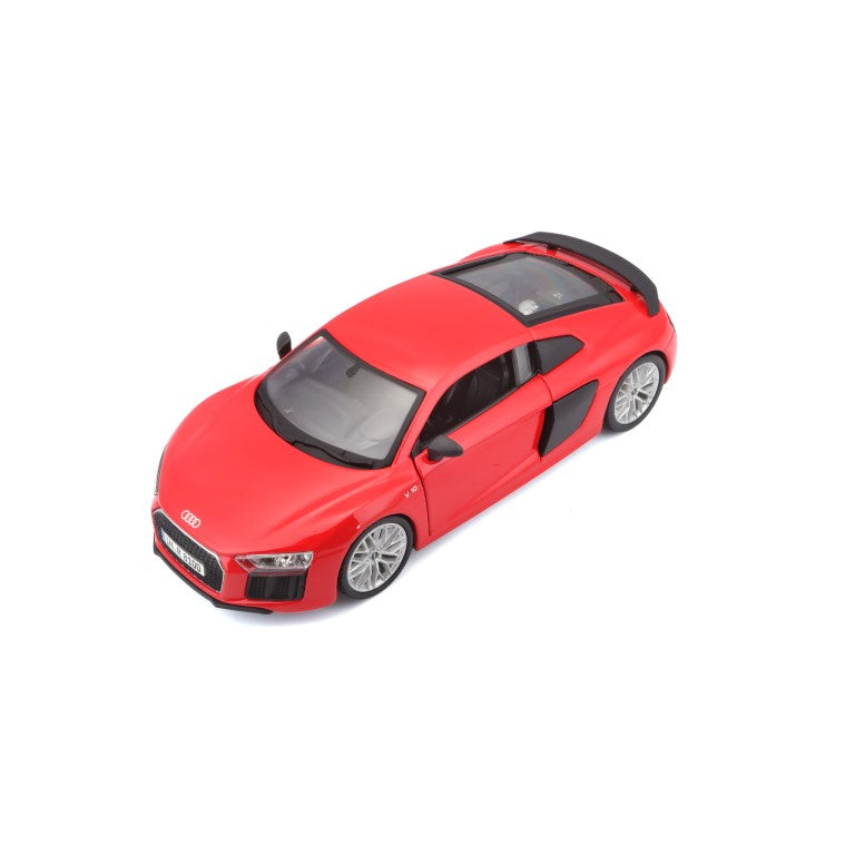 31513 RD Bburago Maisto - Audi R8 V10 plus, rossa - Scala 1:24