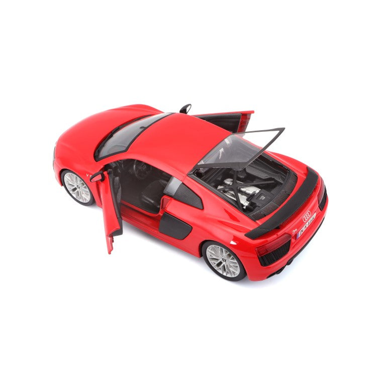 31513 RD Bburago Maisto - Audi R8 V10 plus, rossa - Scala 1:24