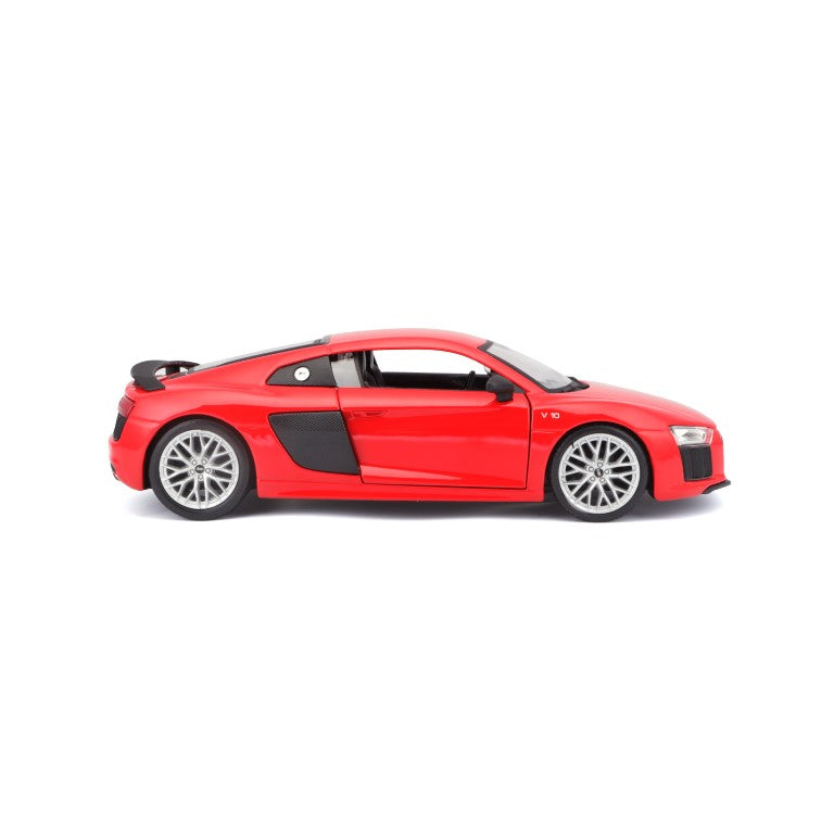 31513 RD Bburago Maisto - Audi R8 V10 plus, rossa - Scala 1:24
