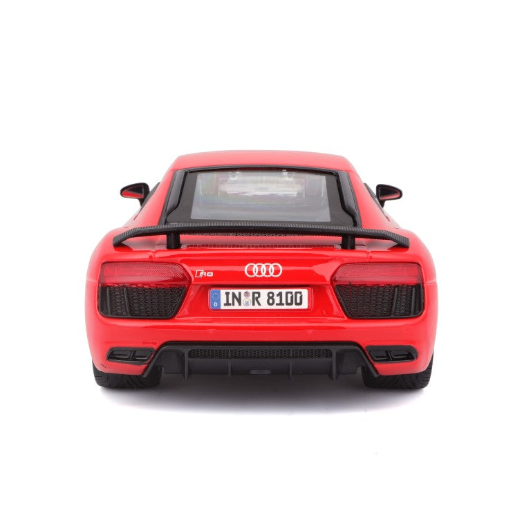 31513 RD Bburago Maisto - Audi R8 V10 plus, rossa - Scala 1:24