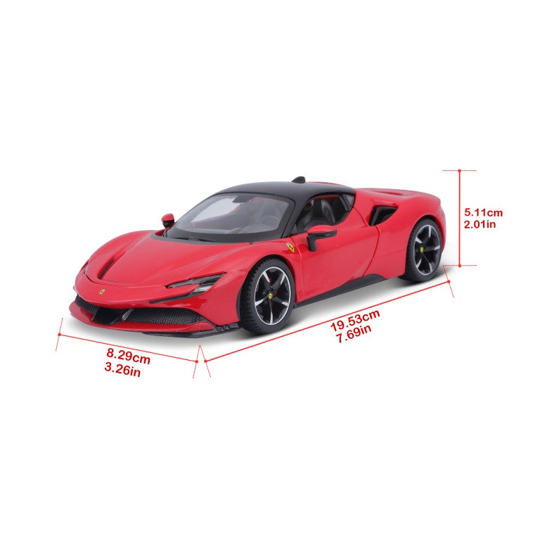 18-26028 Bburago Ferrari Race&Play - Ferrari SF90 Stradale - Scala 1:24