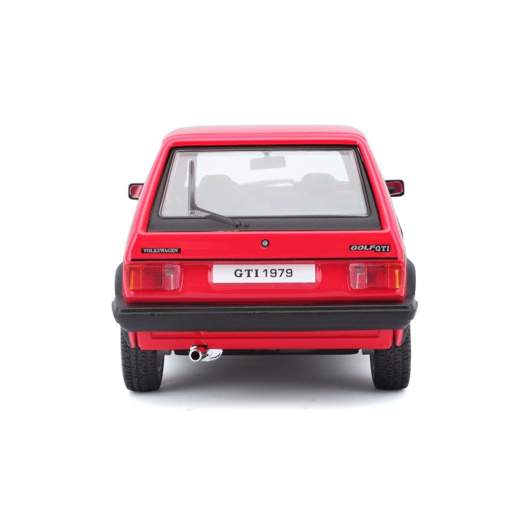 18-21089 RD Bburago -  Volkswagen Golf Mk1 GTI, rossa (1979) - 1:24