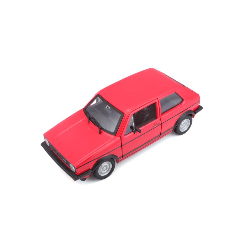 18-21089 RD Bburago -  Volkswagen Golf Mk1 GTI, rossa (1979) - 1:24