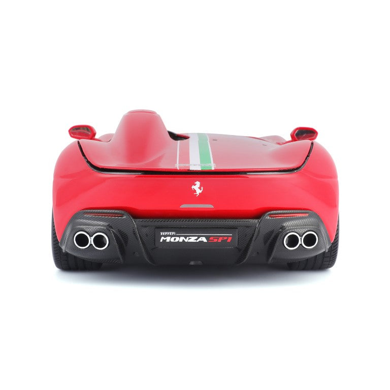 18-16909 Bburago Ferrari Signature - Ferrari  Monza SP1, rossa - Scala 1:18