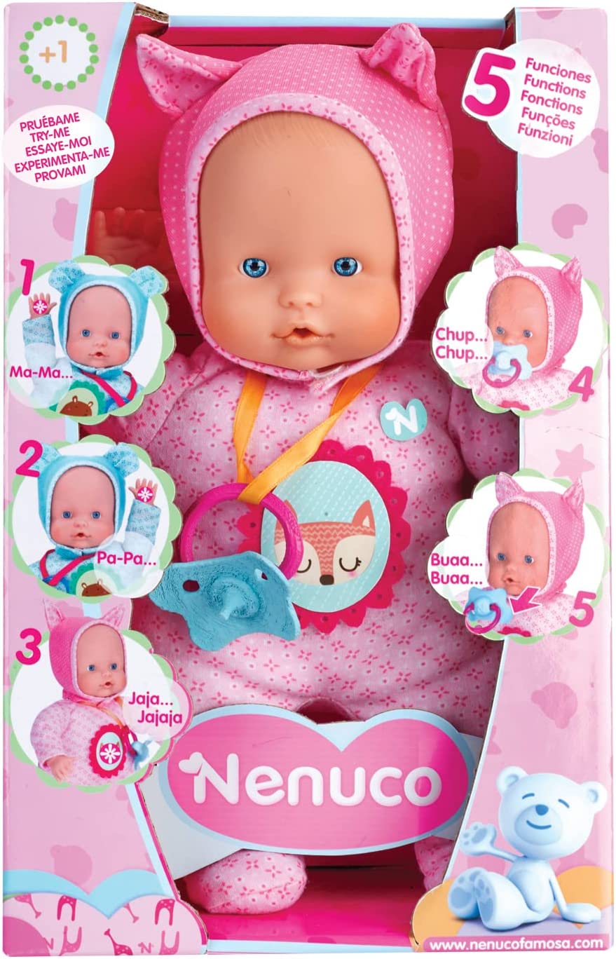 700014781 NENUCO SOFT 5 FUNZIONI - ROSA