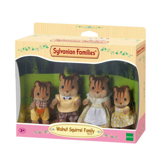 L4172 Sylvanian Families - Famiglia Scoiattolo Nocciola