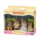 L4172 Sylvanian Families - Famiglia Scoiattolo Nocciola