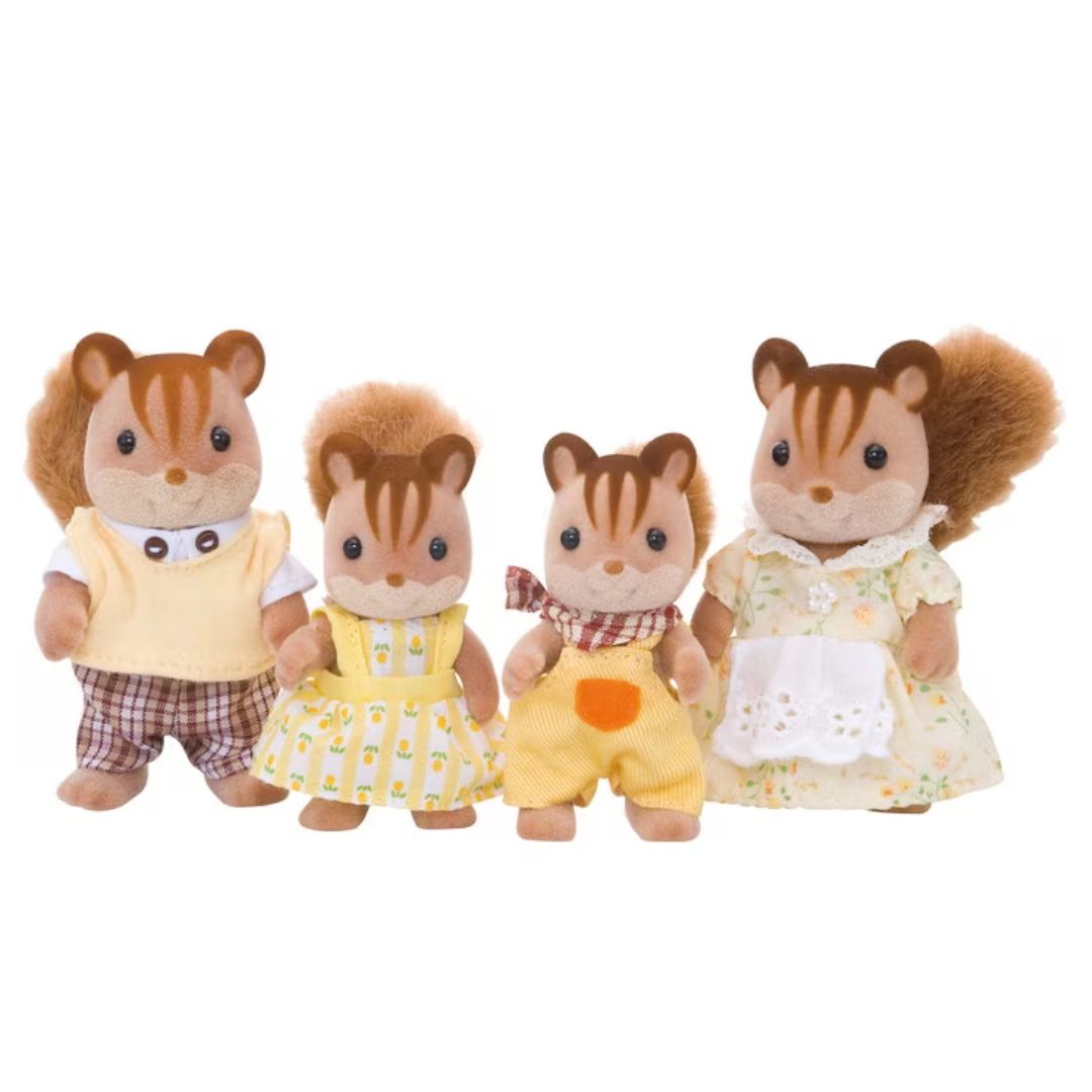 L4172 Sylvanian Families - Famiglia Scoiattolo Nocciola