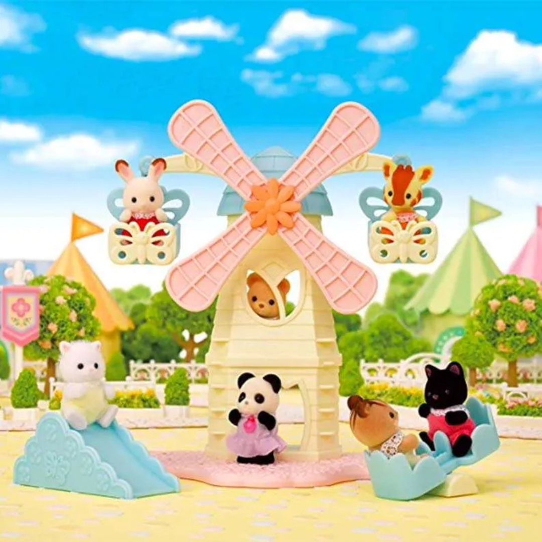 5526 Sylvanian Families - Parco Mulino a vento per Bebè