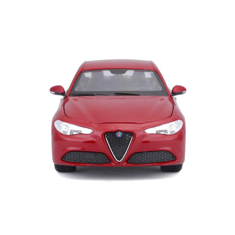 18-21080 RD Bburago -  Alfa Romeo Giulia (2016), rossa - Scala 1:24