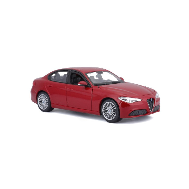18-21080 RD Bburago -  Alfa Romeo Giulia (2016), rossa - Scala 1:24