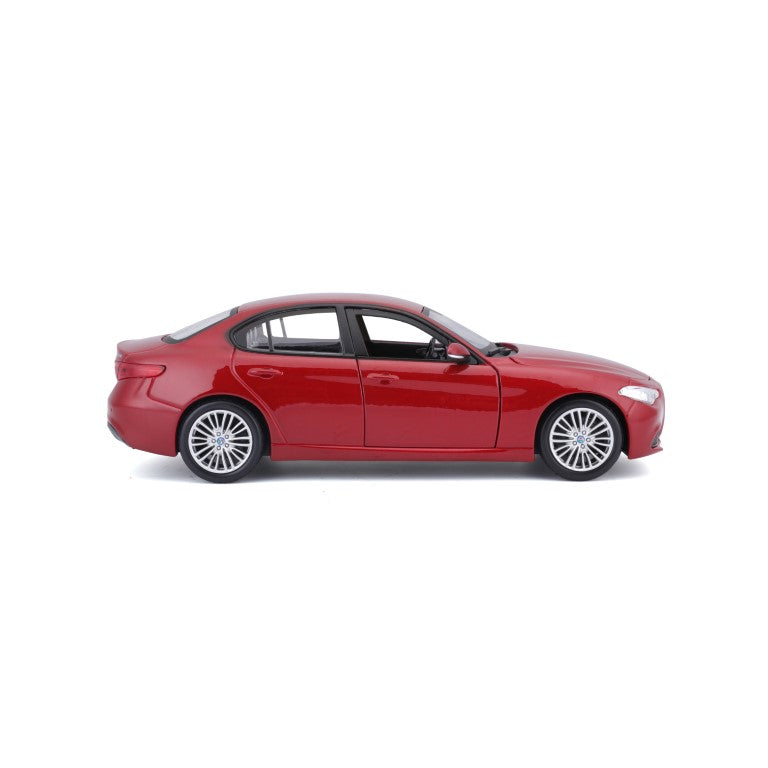 18-21080 RD Bburago -  Alfa Romeo Giulia (2016), rossa - Scala 1:24