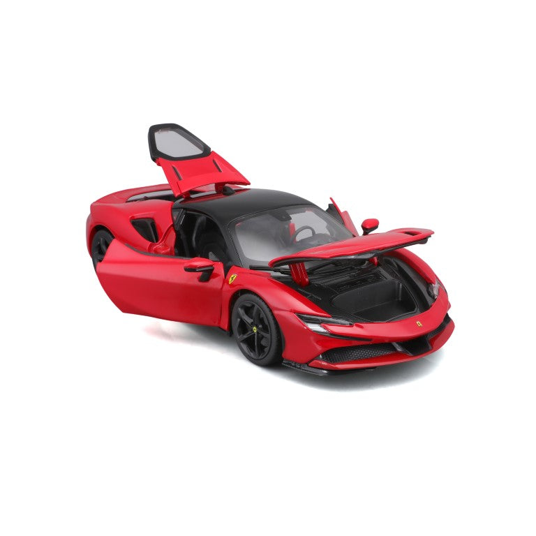 18-16015 Bburago Ferrari R&P - Ferrari SF90 Stradale, rossa - Scala 1:18