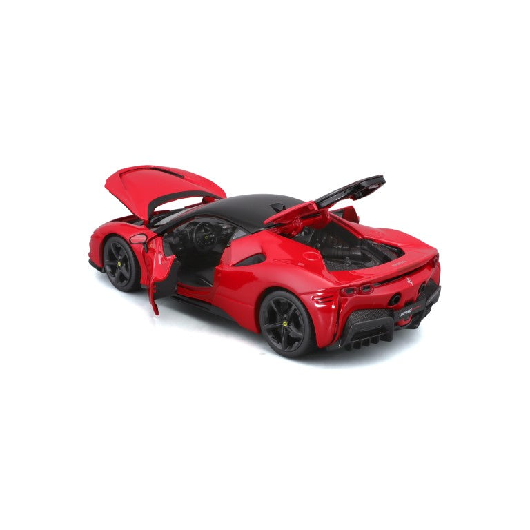 18-16015 Bburago Ferrari R&P - Ferrari SF90 Stradale, rossa - Scala 1:18