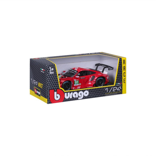 18-28016 Bburago Race - Porsche 911 RSR LM (2020) #91, rossa - 1:24