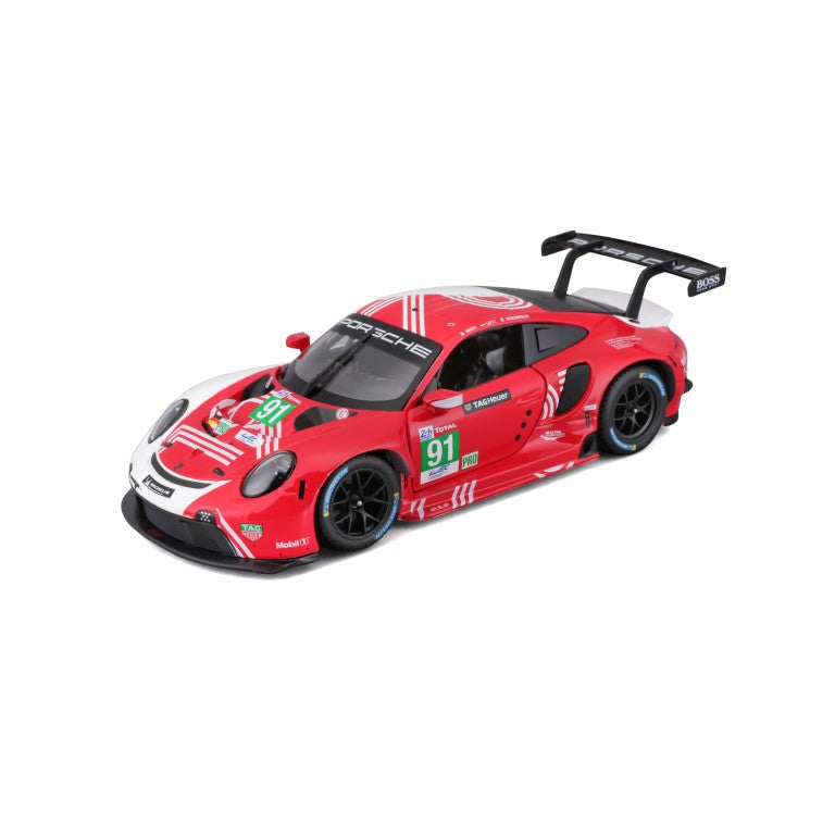 18-28016 Bburago Race - Porsche 911 RSR LM (2020) #91, rossa - 1:24