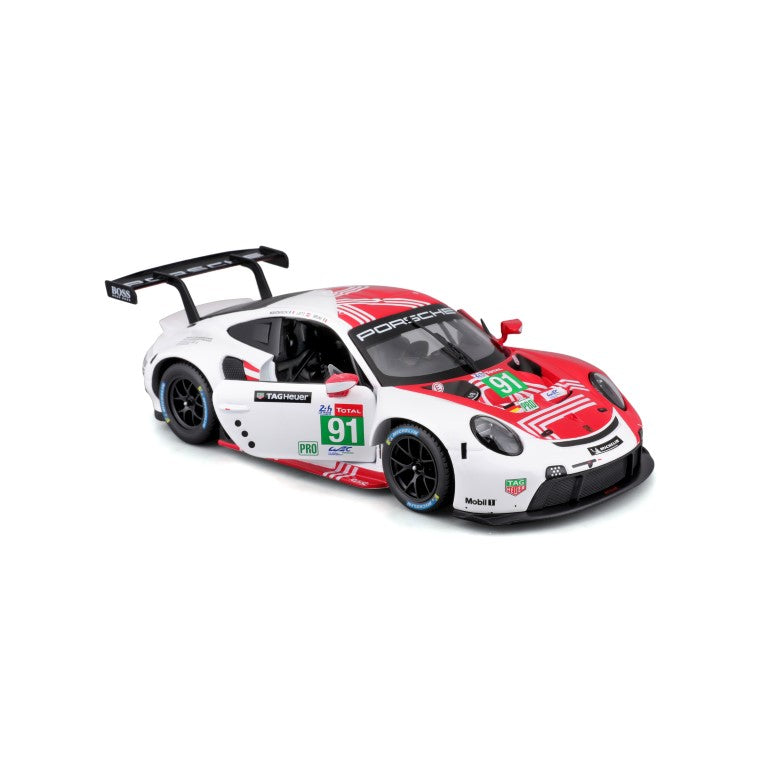 18-28016 Bburago Race - Porsche 911 RSR LM (2020) #91, rossa - 1:24