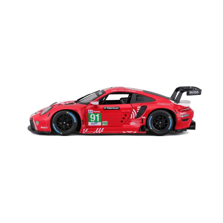 18-28016 Bburago Race - Porsche 911 RSR LM (2020) #91, rossa - 1:24
