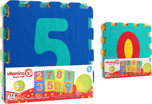 MATTONELLE PAVIMENTO PRIMA INFANZIA PUZZLE NUMERO 5PZ modello casuale
