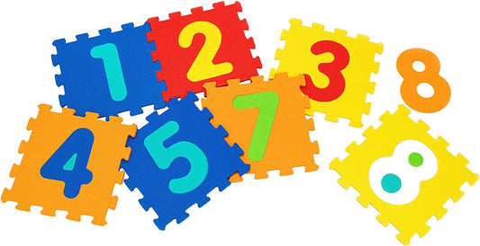 MATTONELLE PAVIMENTO PRIMA INFANZIA PUZZLE NUMERO 5PZ modello casuale