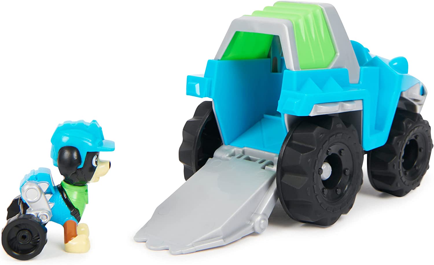 Spin Master PAW Patrol Veicolo Base Rex Dino Rescue Mezzo con Personaggio