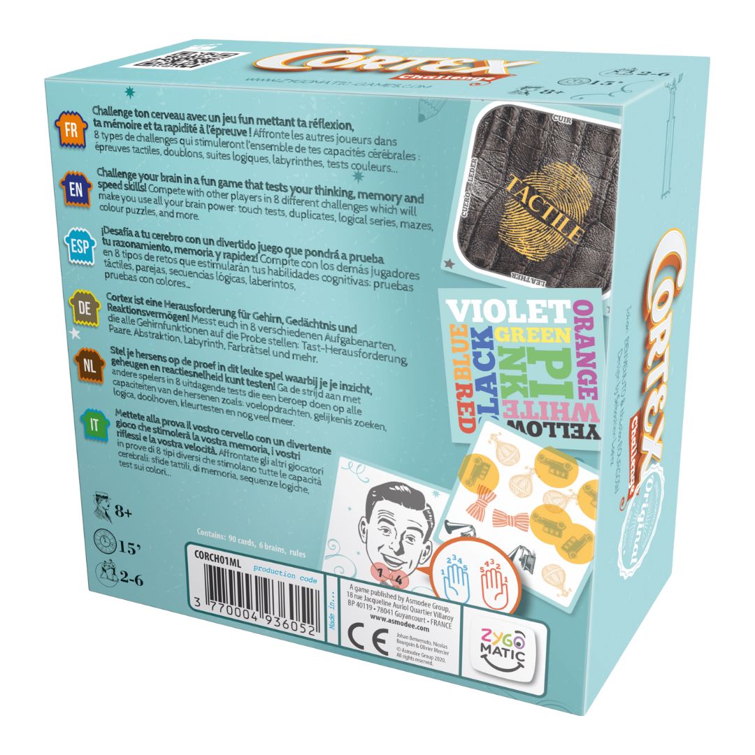 8930 Asmodee - Cortex Challenge Azzurro