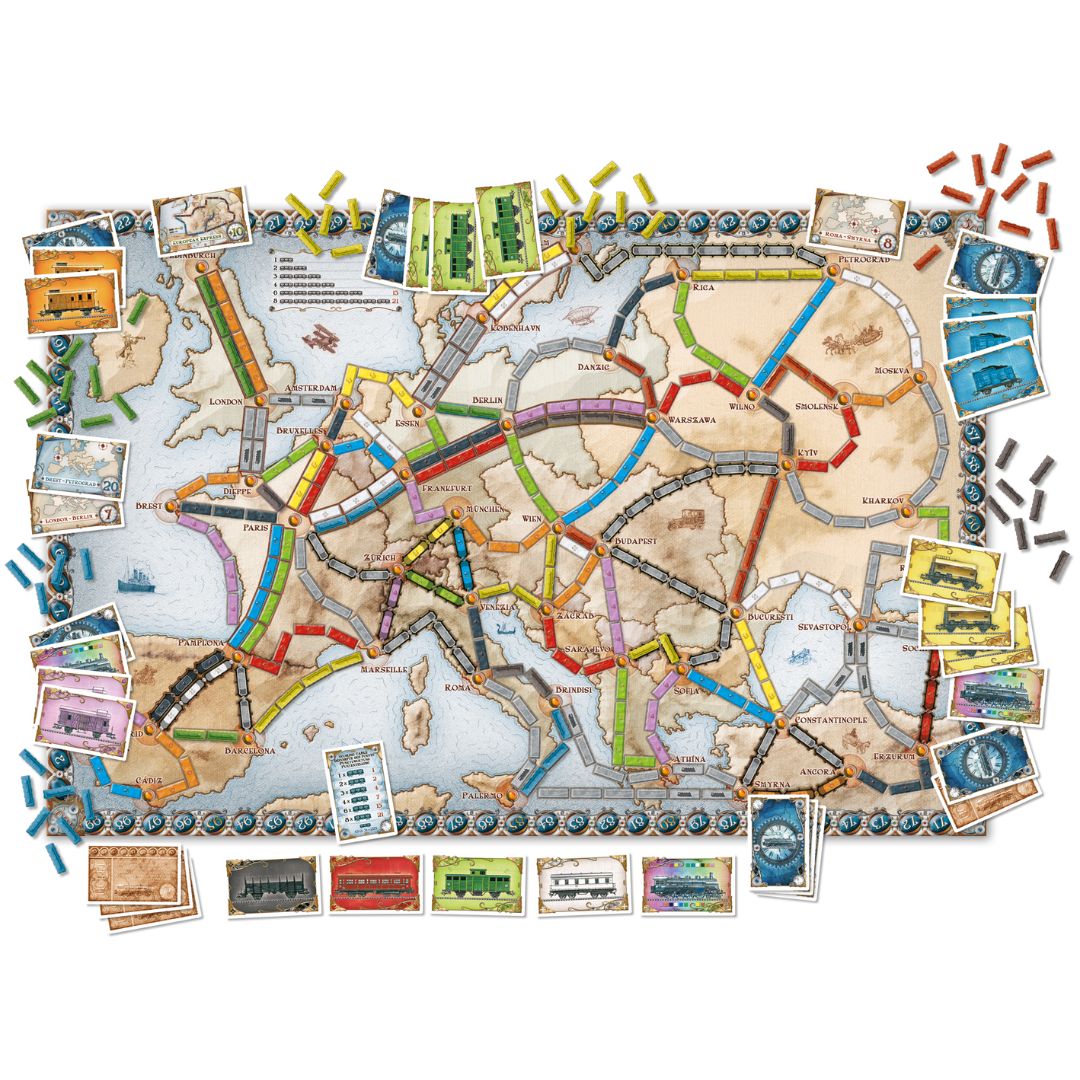 8500 Asmodee - Ticket To Ride - Europa