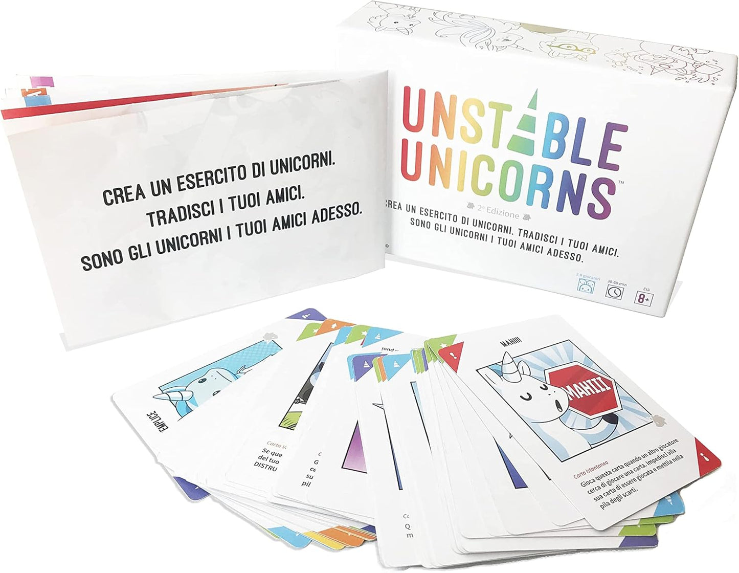 ASMODEE 8567- Unstable Unicorns - gioco di carte