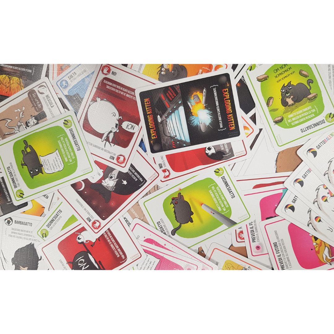 8615 Asmodee  Exploding Kittens Gioco da Tavolo Edizione Italiana Divertente