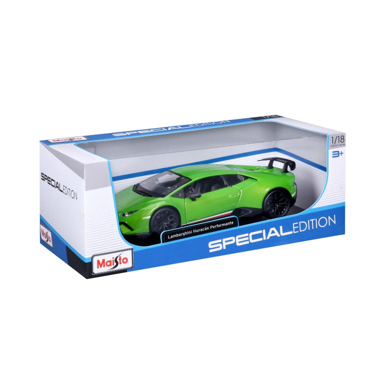 10-31391 Bburago Maisto - Lamborghini Huracan Performante, verde - 1:18