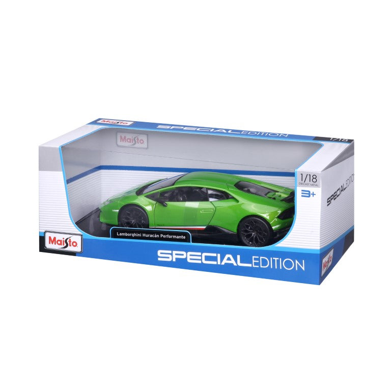 10-31391 Bburago Maisto - Lamborghini Huracan Performante, verde - 1:18