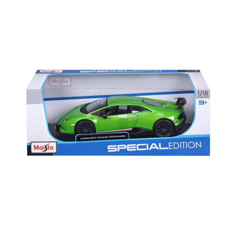 10-31391 Bburago Maisto - Lamborghini Huracan Performante, verde - 1:18