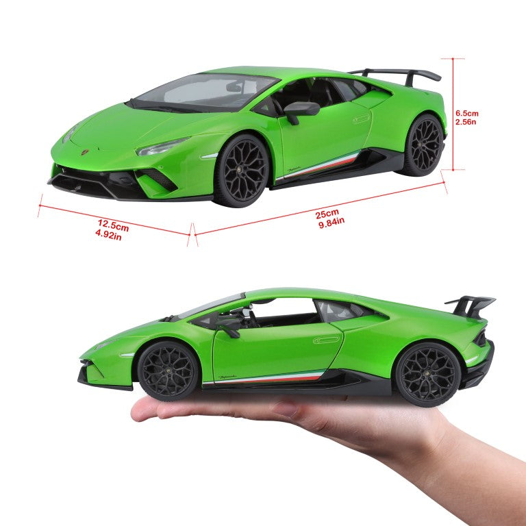10-31391 Bburago Maisto - Lamborghini Huracan Performante, verde - 1:18
