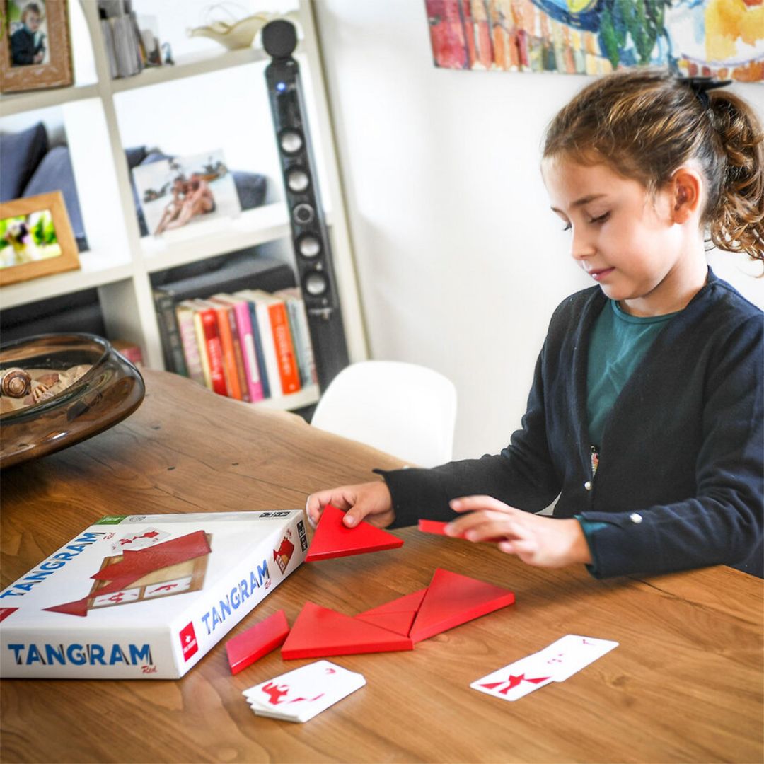 055755 Dal Negro - Tangram Rosso con carte