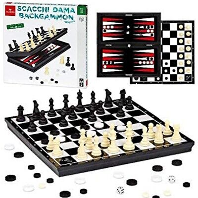 053972 Dal Negro - Scacchi/Dama/Backgammon Magnetic