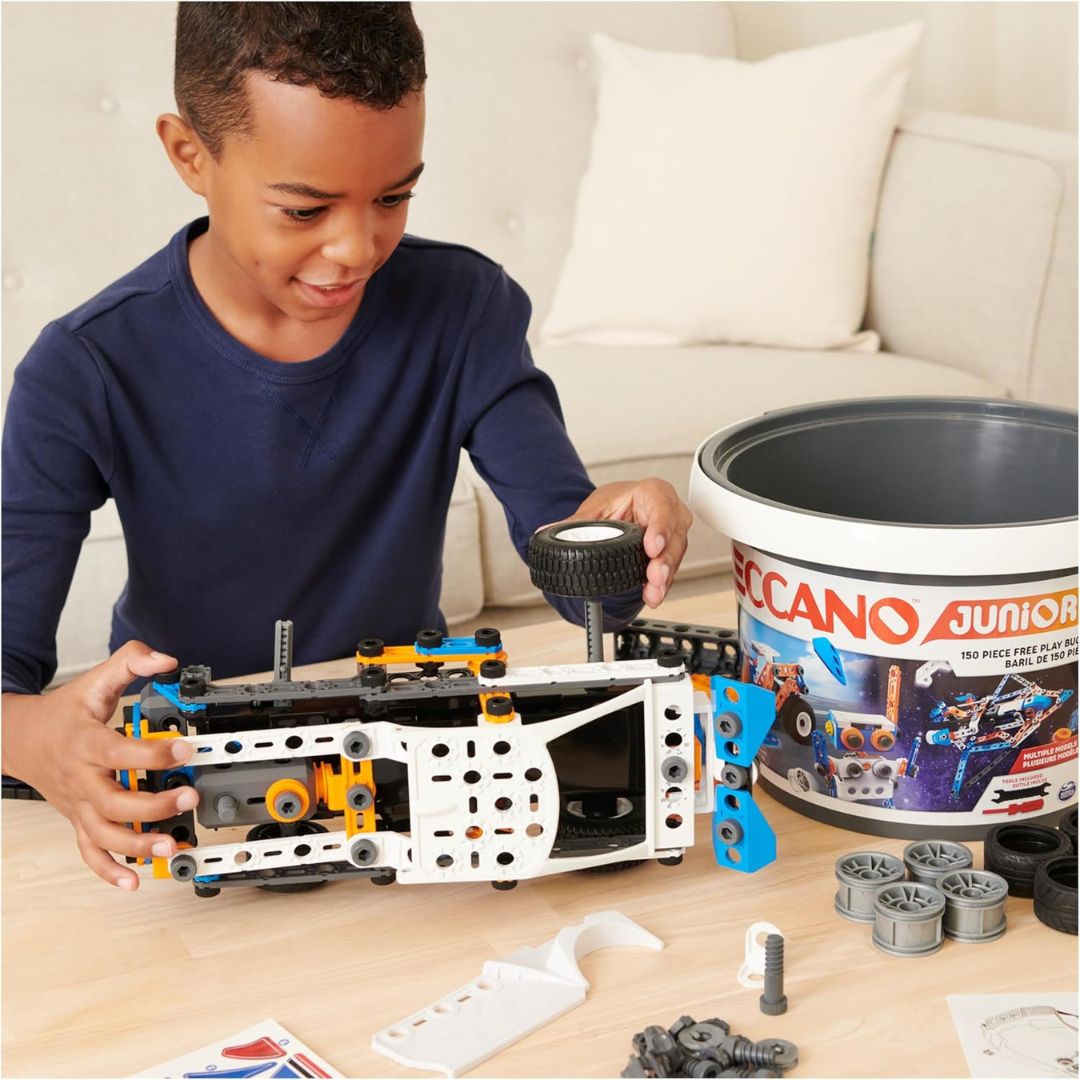 6064177 Meccano Junior - Auto della Polizia - Radiocomando