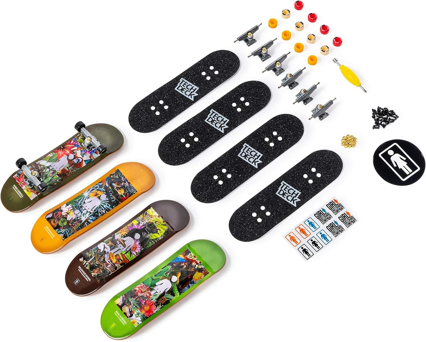 6028815 Tech Deck - Pack da 4 mini skate - modello casuale