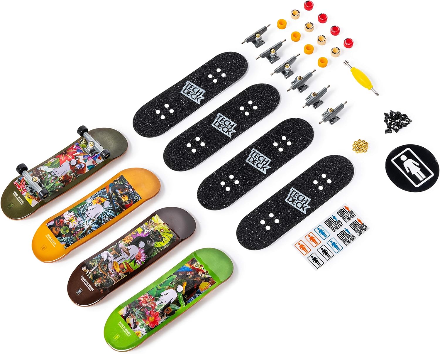 6028815 Tech Deck - Pack da 4 mini skate - modello casuale