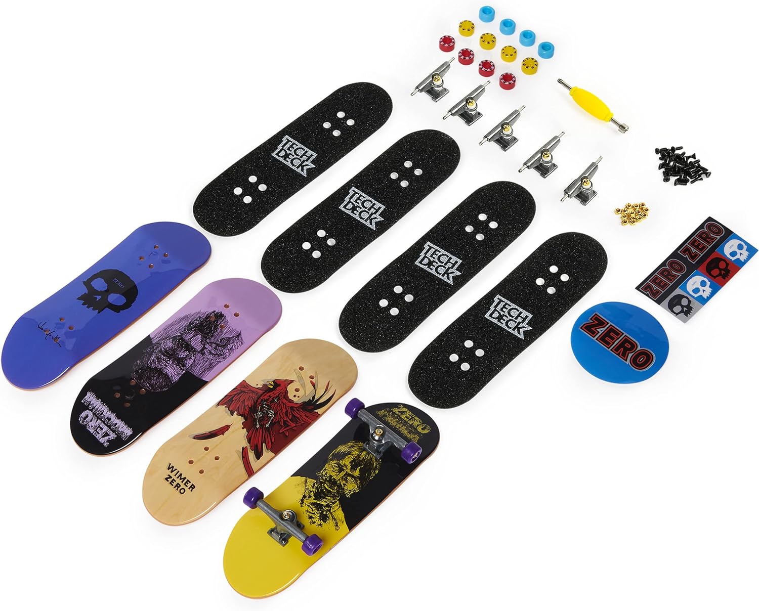 6028815 Tech Deck - Pack da 4 mini skate - modello casuale